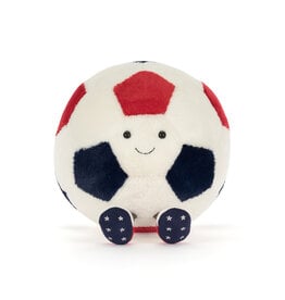 Jellycat Amuseables USA Soccer Ball