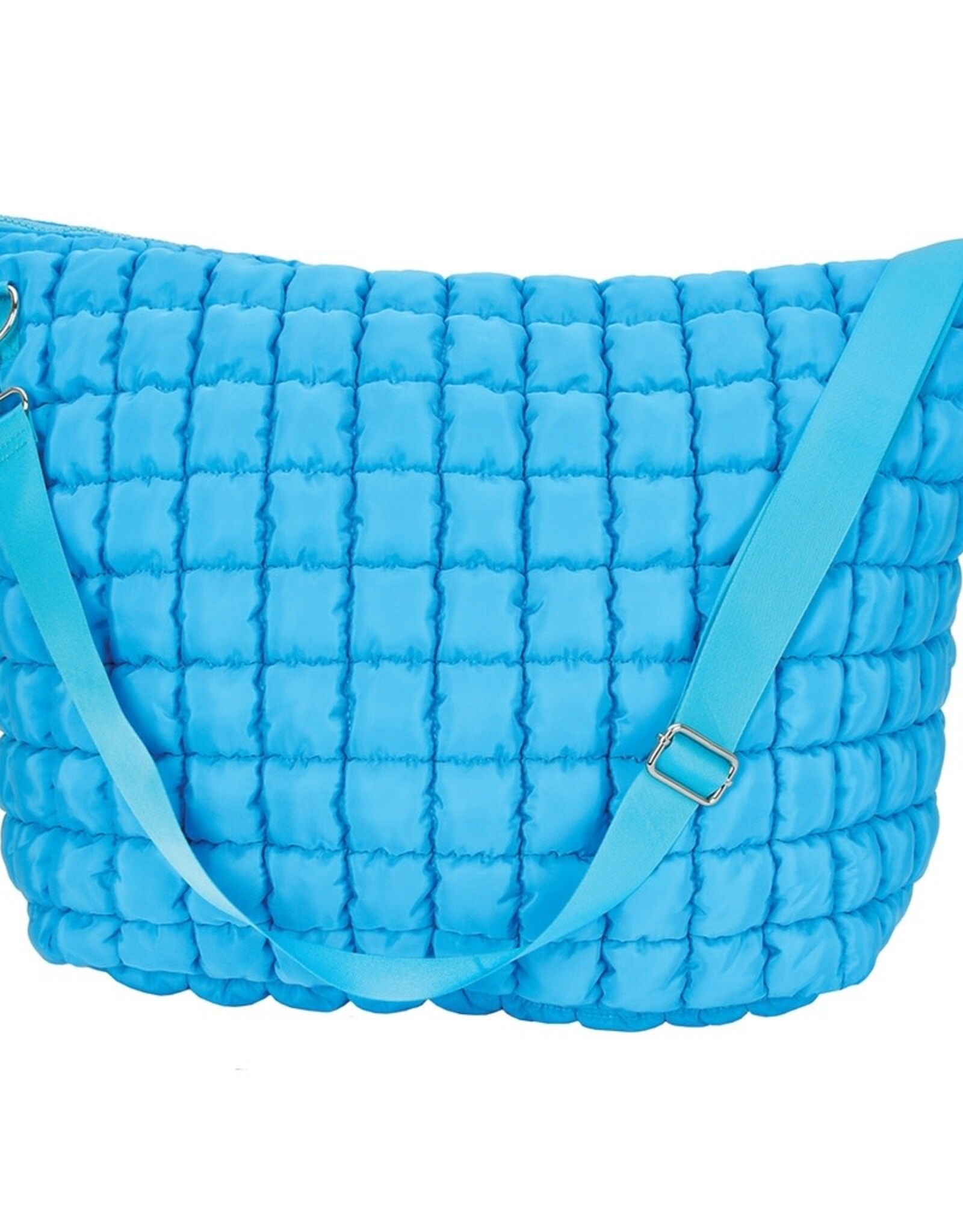iScream Bright Blue Puffy Weekender Bag