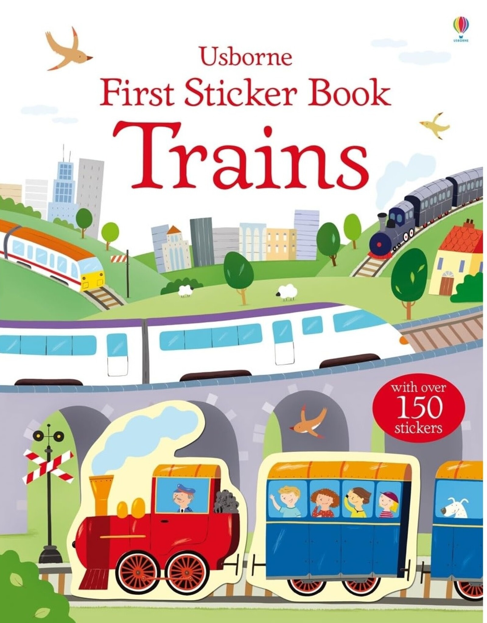 Usborne First Sticker Book: Trains