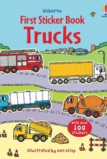 Usborne First Sticker Book: Trucks