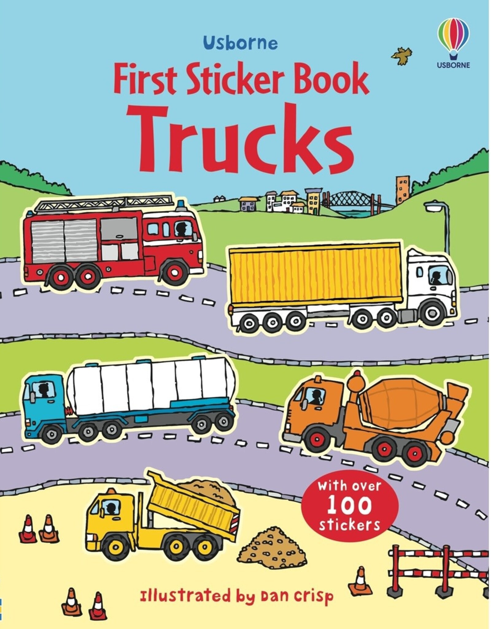 Usborne First Sticker Book: Trucks