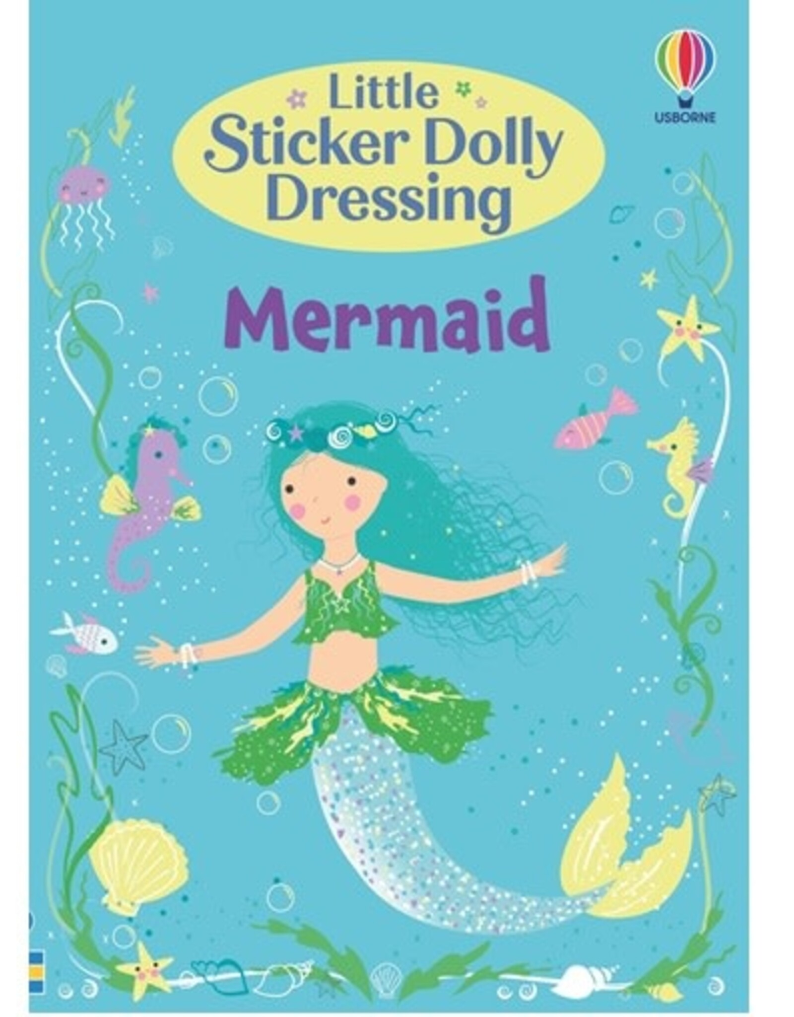 Usborne Little Sticker Dolly Dressing Mermaids