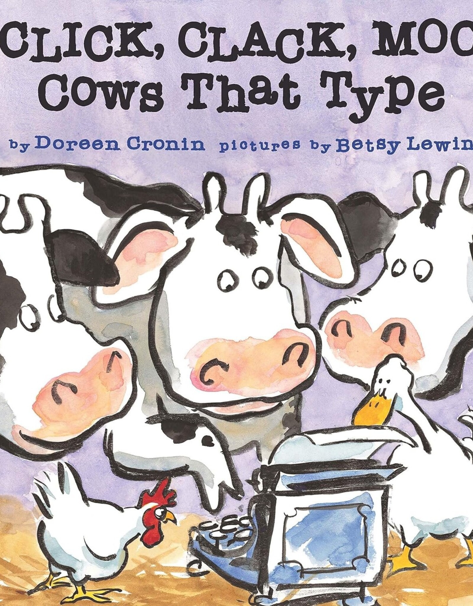 Simon & Schuster Click, Clack, Moo