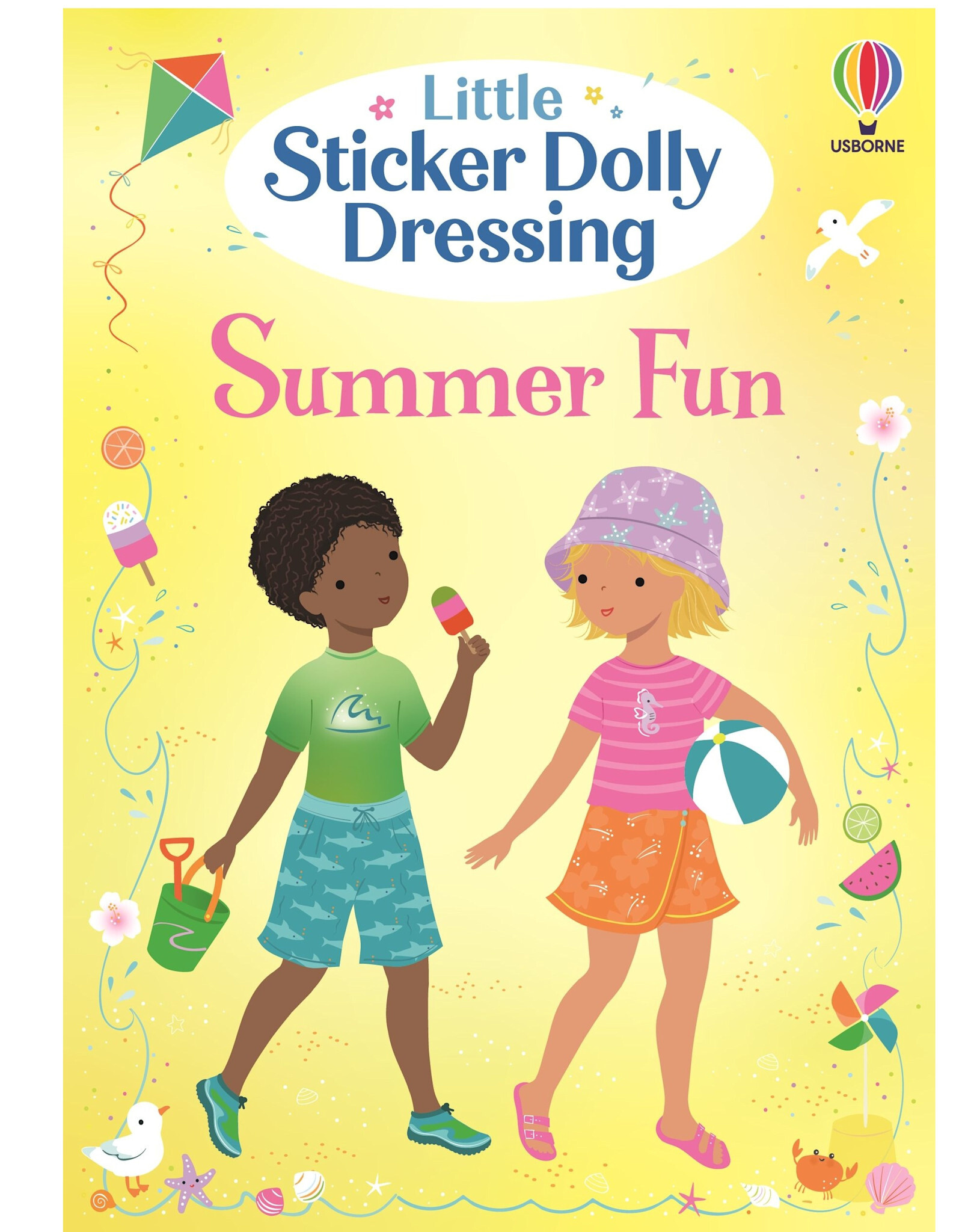 Usborne Little Sticker Dolly Dressing Summer Fun