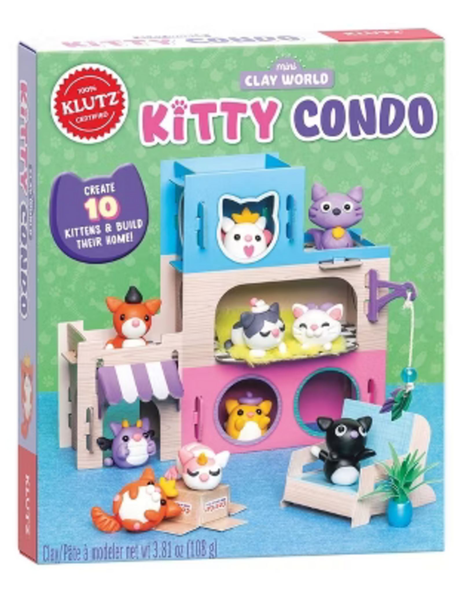 Klutz Mini Clay World Kitty Condo