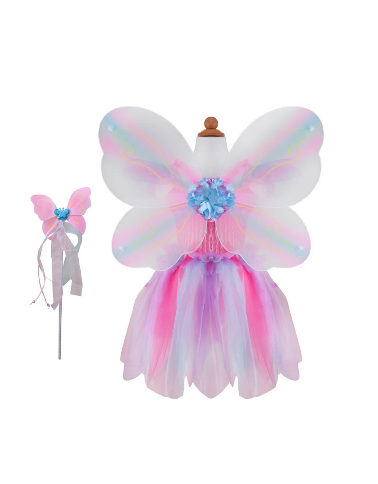 Creative Education Butterfly Dress & Wings With Wand, Pink/  Multi