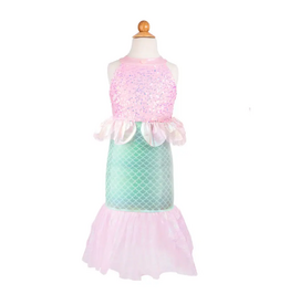 Creative Education Misty Mermaid Dress Pink/Mint, Size 3-4