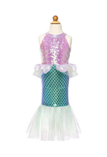 Creative Education Misty Mermaid Dress, Lilac/Blue 5-6