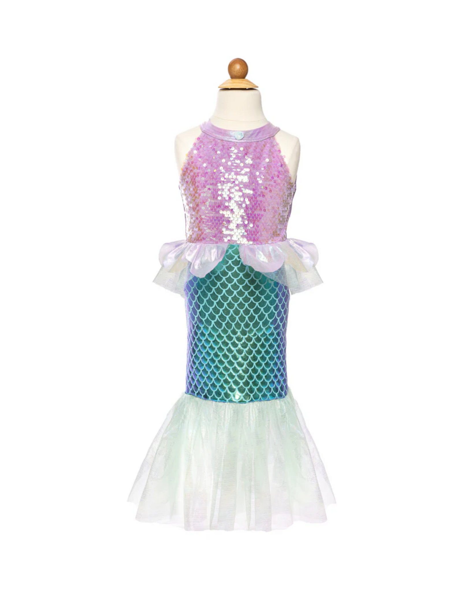 Creative Education Misty Mermaid Dress, Lilac/Blue 5-6