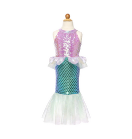 Creative Education Misty Mermaid Dress, Lilac/Blue 5-6