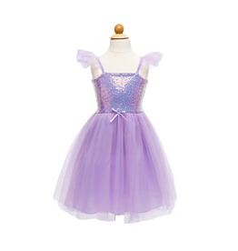 Creative Education Sequins Princess Dress, Lilac, Size 3-4