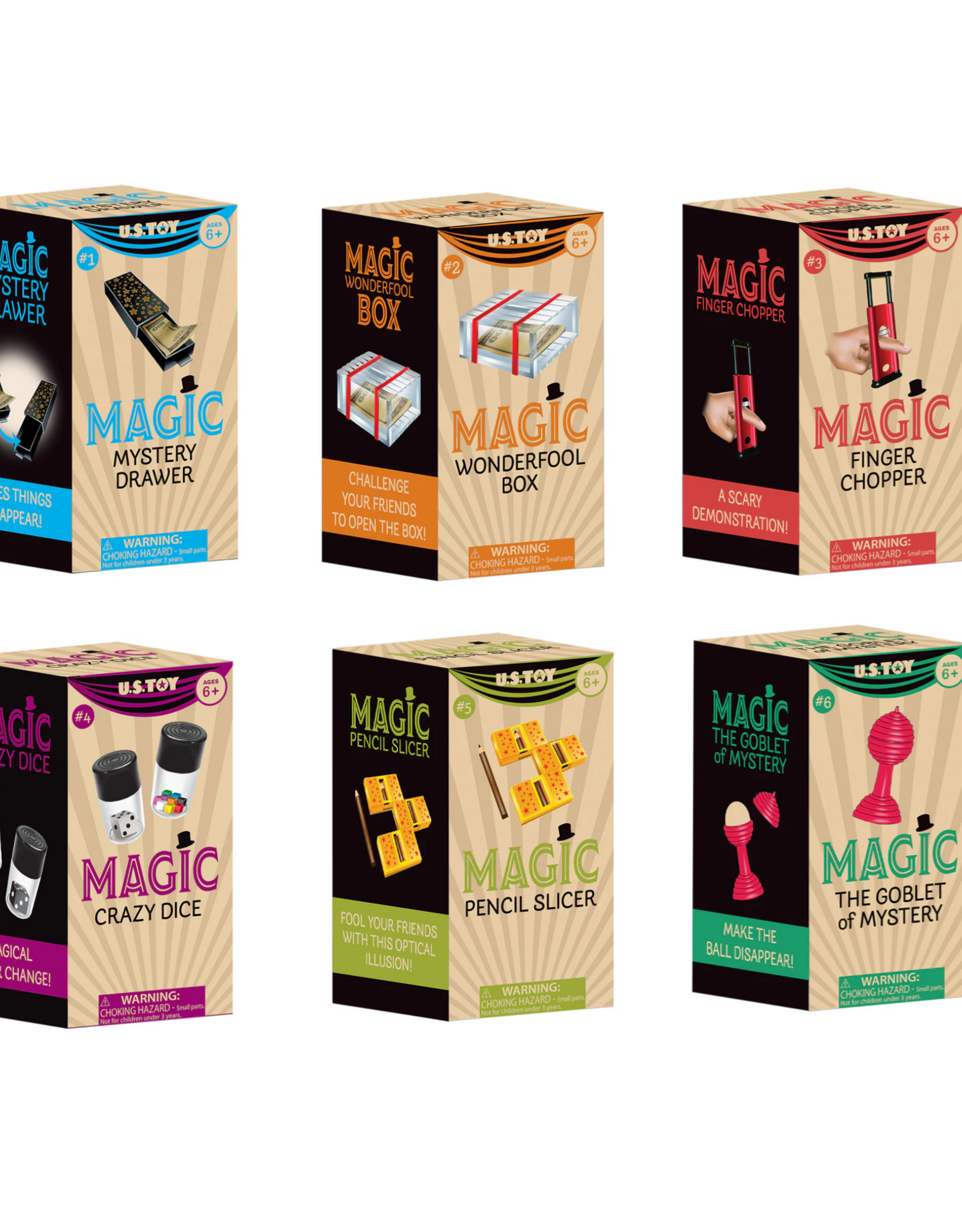 US Toy Mr Magic Assorted Tricks