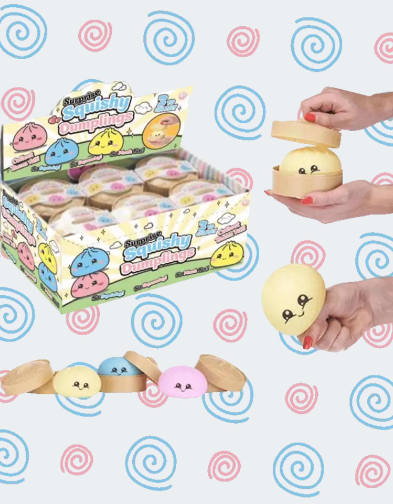 Fun Stuff 3.5" SURPRISE SQUISHY DUMPLING