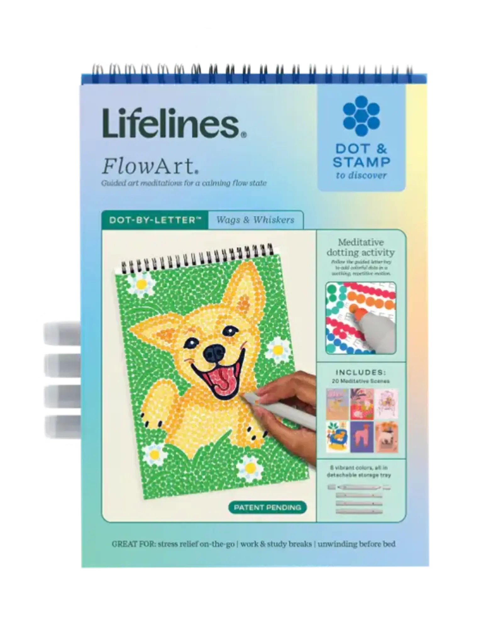 Lifelines FlowArt: Dot-By-Letter: Wags & Whiskers