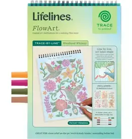 Lifelines FlowArt: Trace-By-Line: Woodland Whimsy