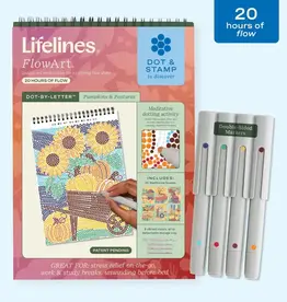 Lifelines FlowArt® - Dot-By-Letter:  Pumpkins & Pastures