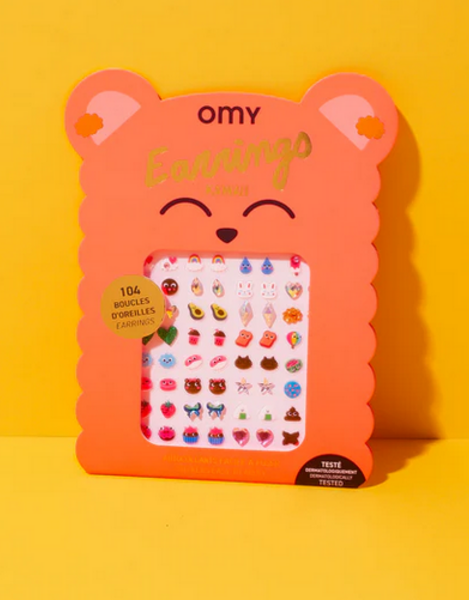 OMY Kid's Sticky Earrings: Kawaii