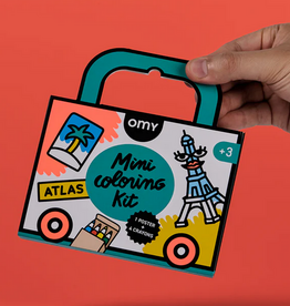 OMY Mini Pocket Coloring: Atlas