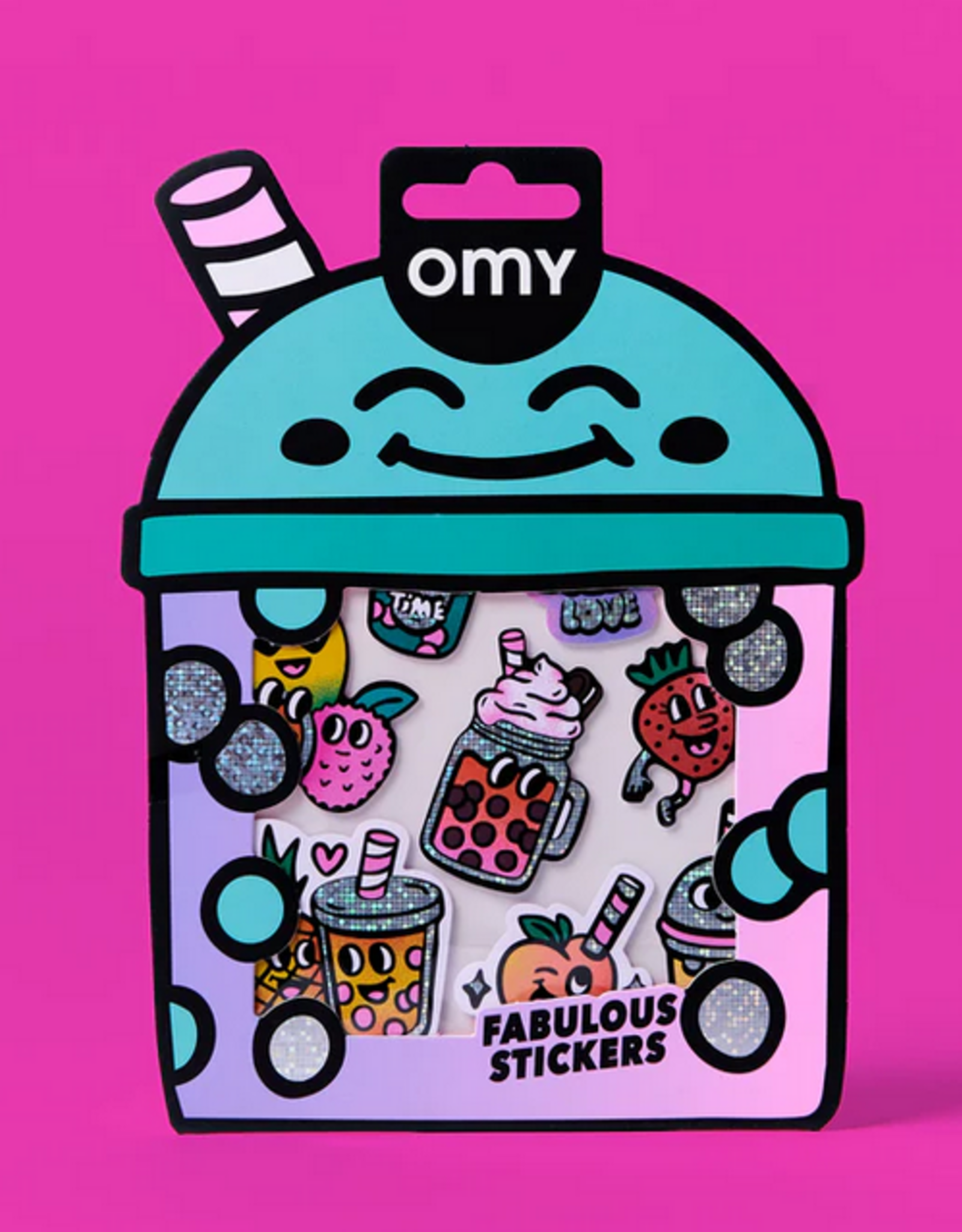 OMY Sticker: Big Bubble Tea