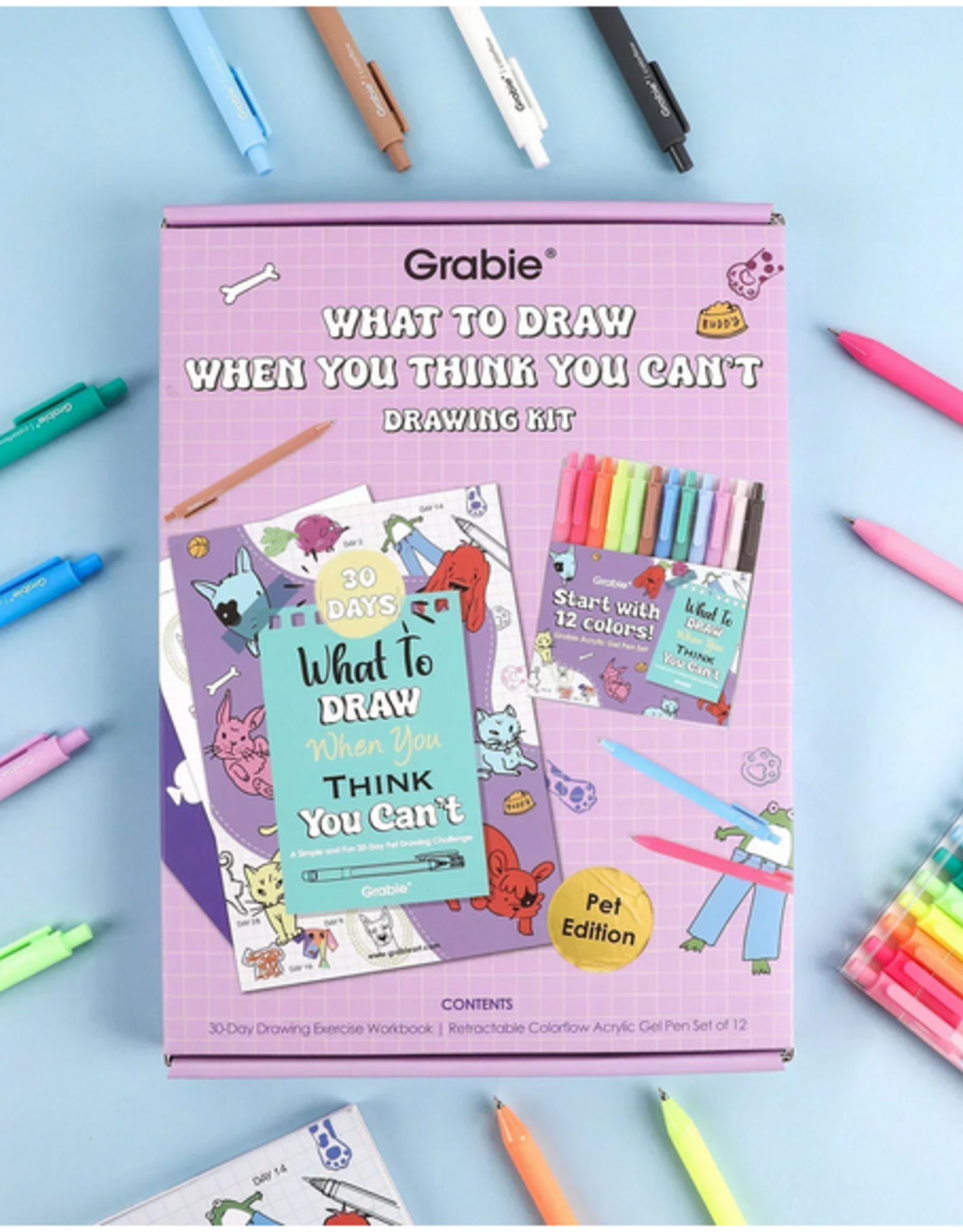 Grabie What to Draw - Paws & Relax