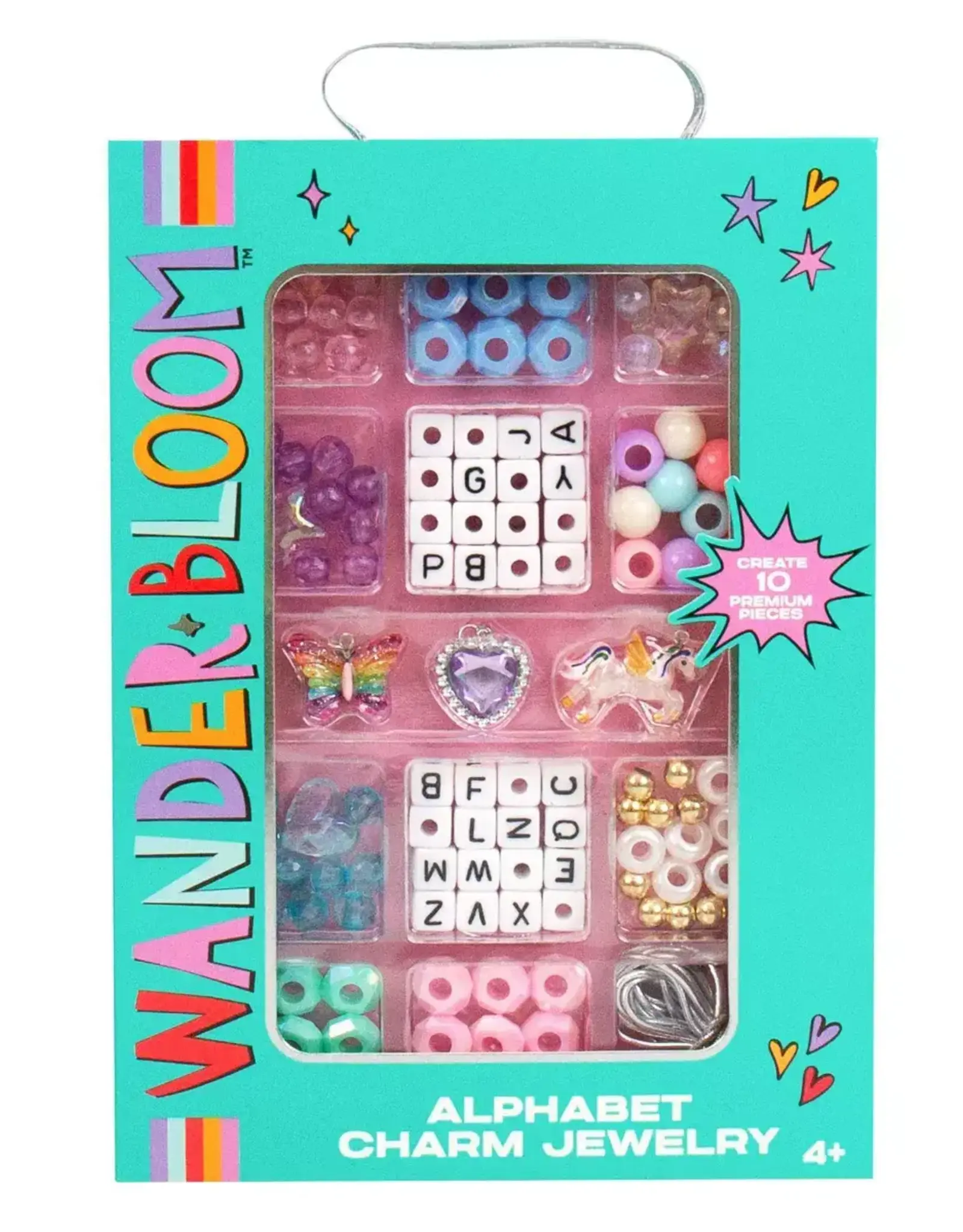 US Toy WanderBloom Alphabet Charm Jewelry