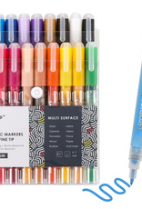 Grabie Extra Fine Tip Acrylic Paint Marker Set of  18