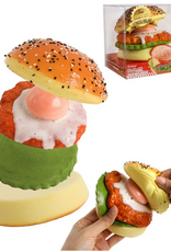 Grabie Squishy - Teriyaki Burger Bun