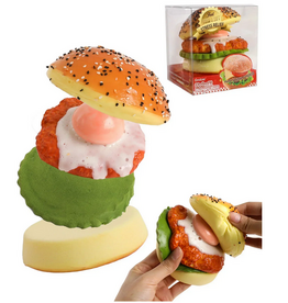 Grabie Squishy - Teriyaki Burger Bun