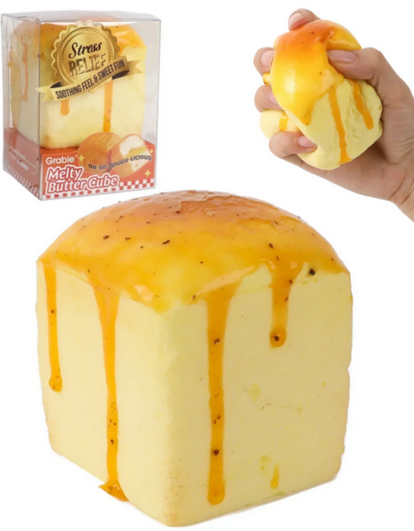 Grabie Squishy: Melty Butter Cube