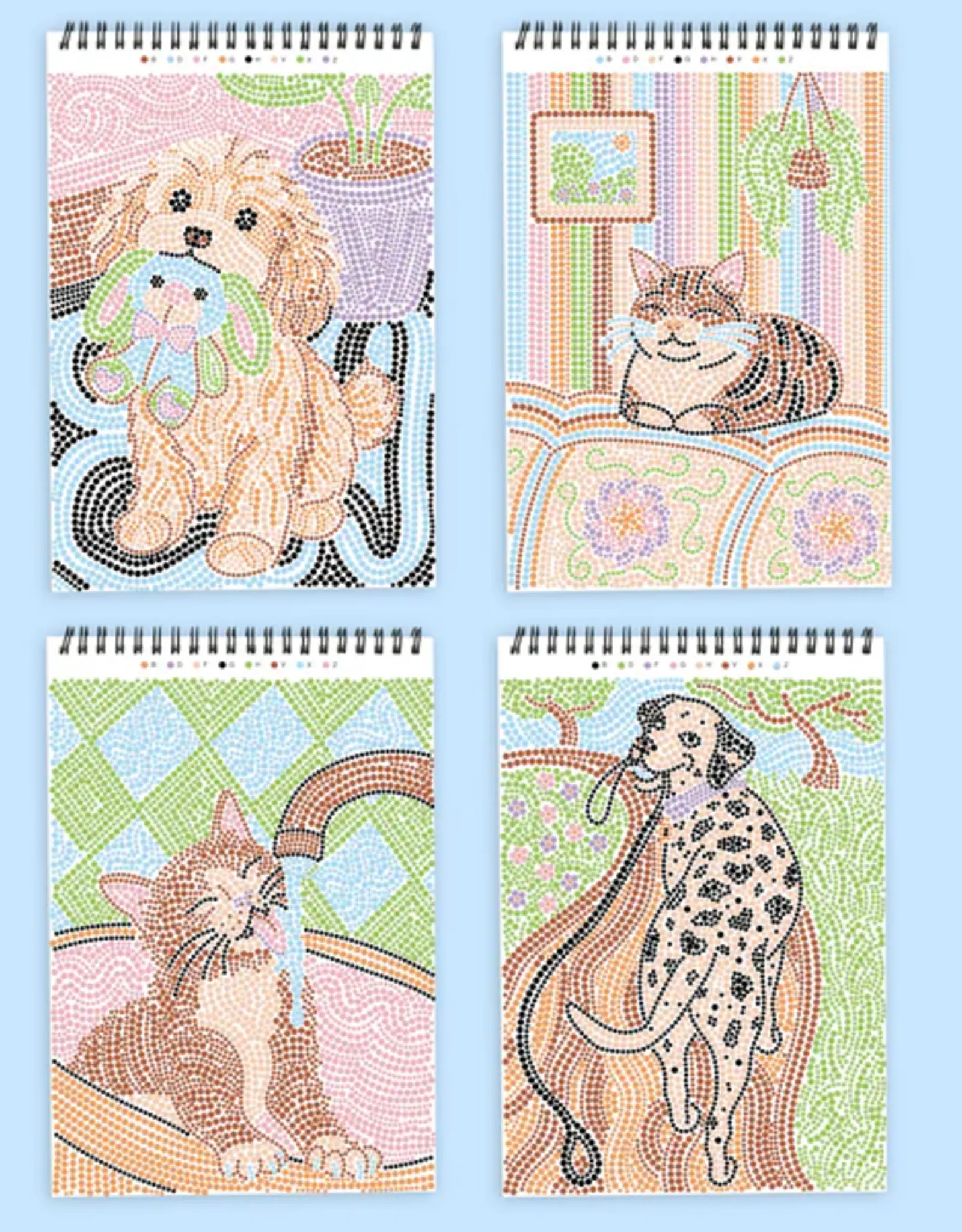 Lifelines FlowArt: Dot-By-Letter: Wags & Whiskers