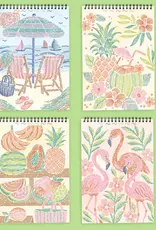 Lifelines FlowArt: Trace-By-Line: Tropical Paradise