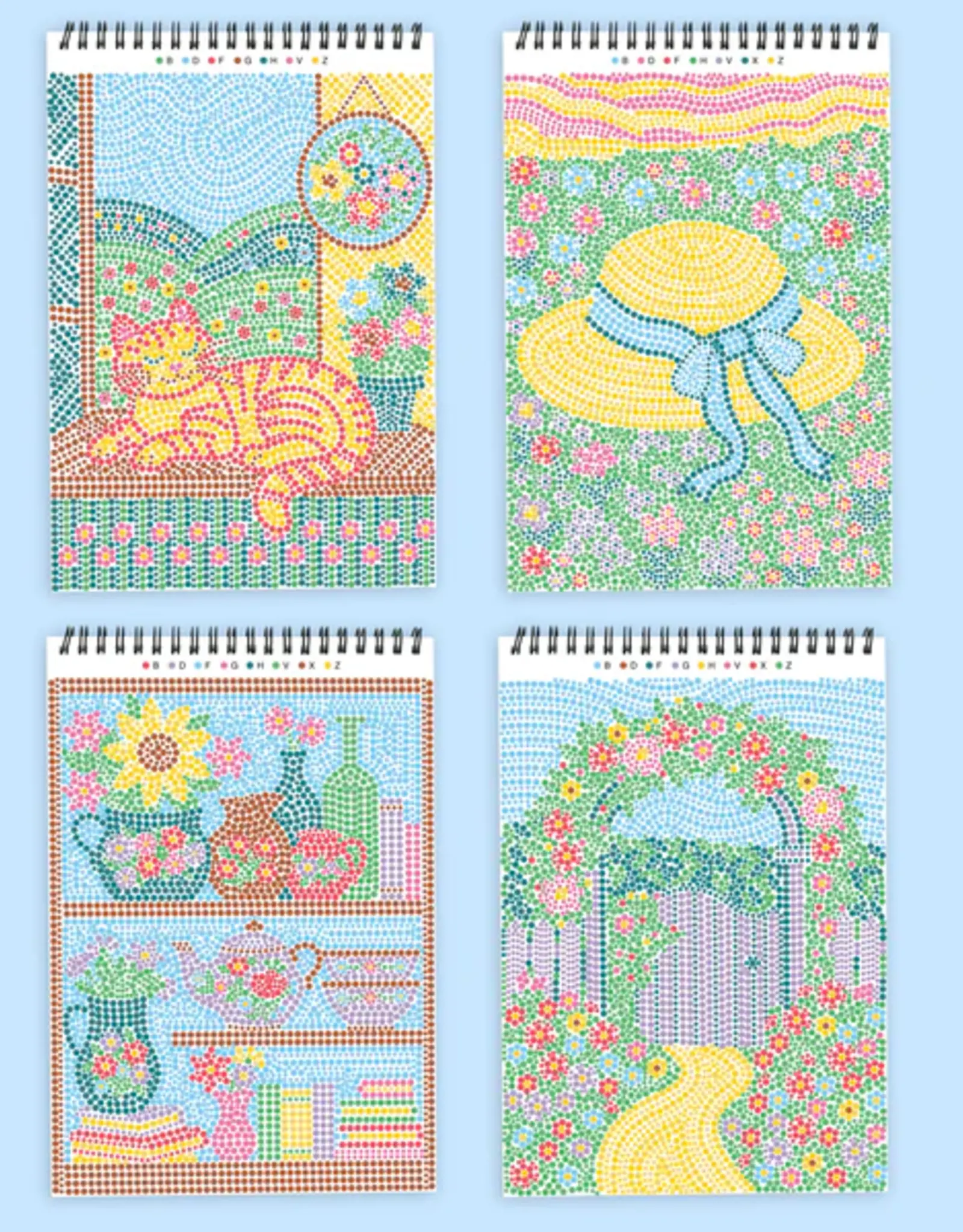 Lifelines FlowArt- Dot-By-Letter: Cozy Cottage