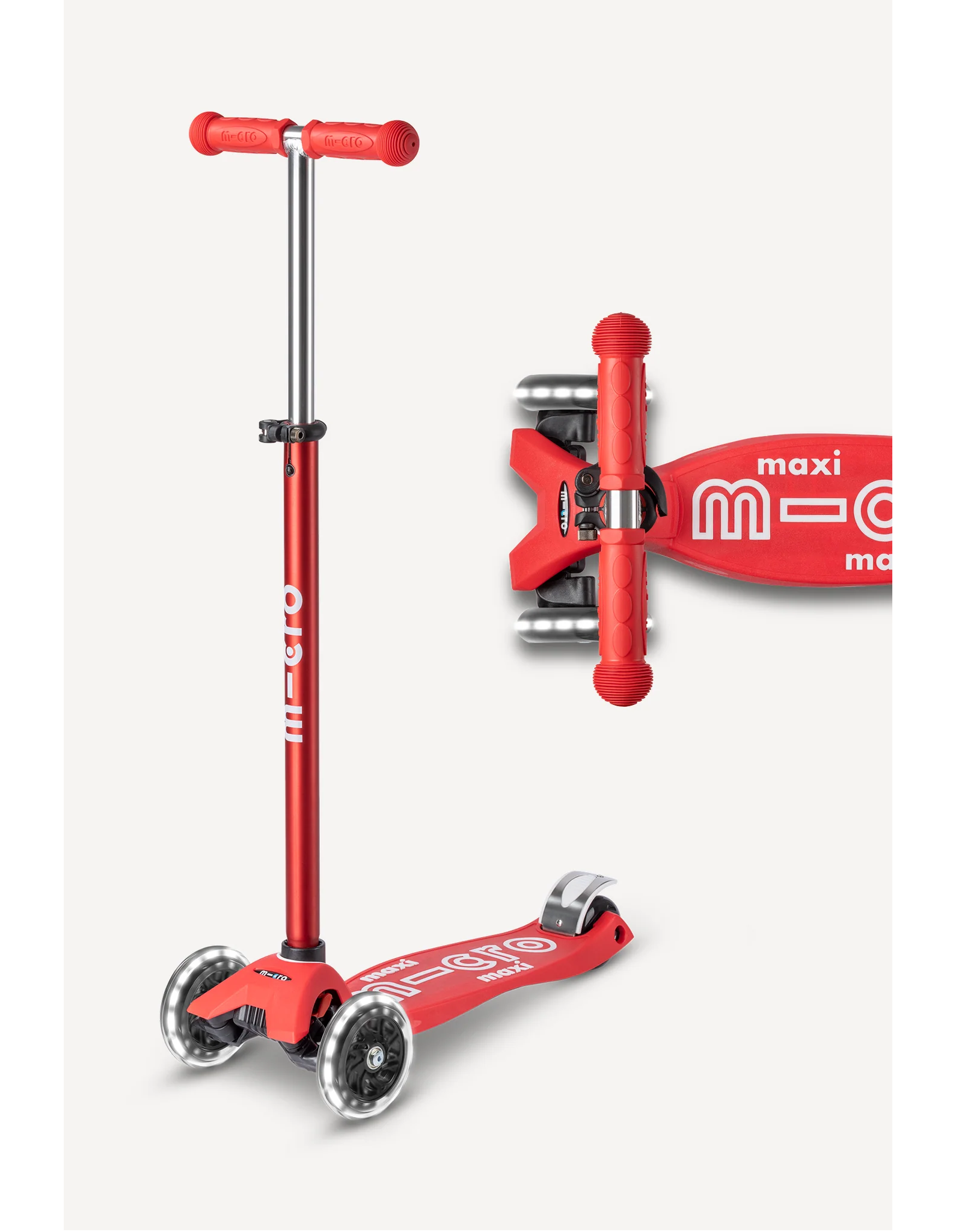 Micro Micro Maxi Deluxe-LED: Red