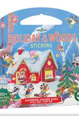 eeBoo Shiny Stickers: Holiday in the Woods