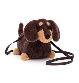 Jellycat Otto Sausage Dog Shoulder Bag