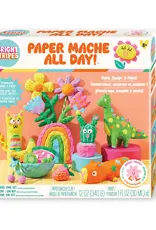 Bright Stripes Paper Mache All Day!
