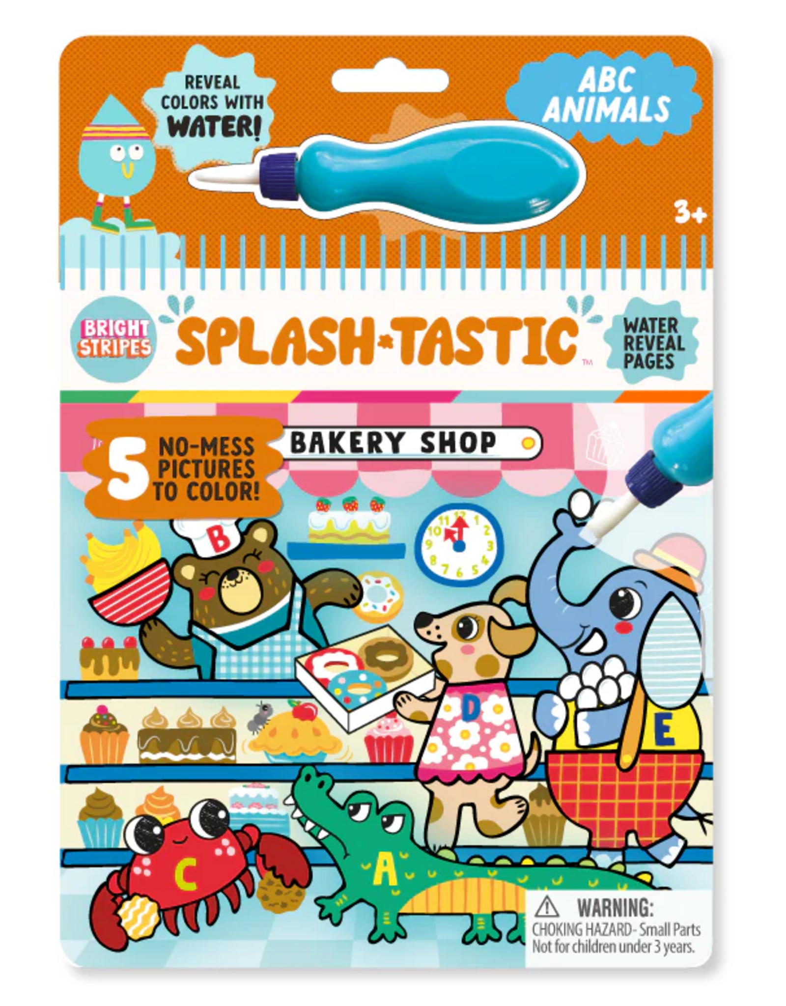 Bright Stripes Splash-Tastic: ABC Animals