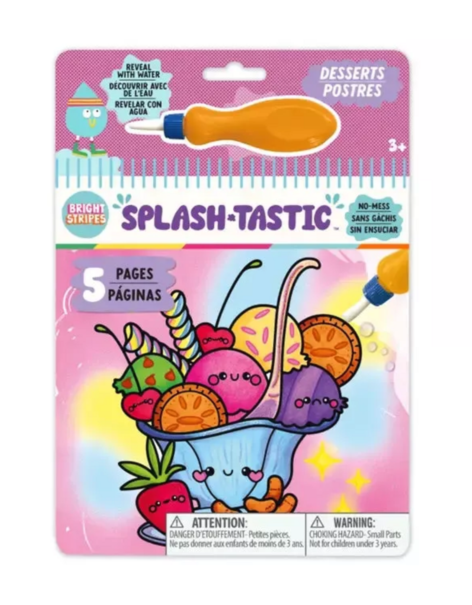 Bright Stripes Splash-Tastic: Desserts