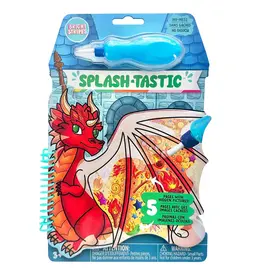 Bright Stripes Splash-Tastic: Dragon