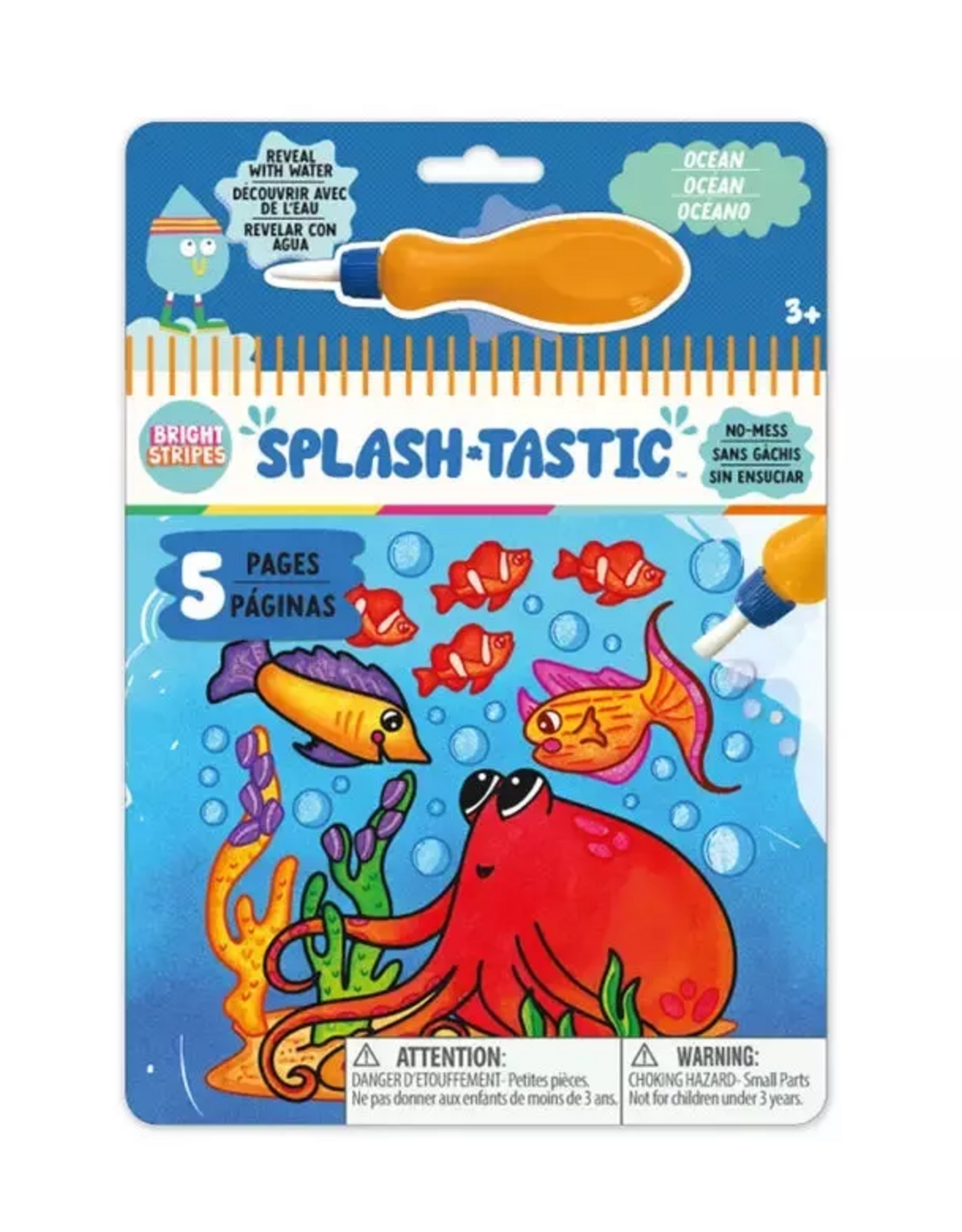 Bright Stripes Splash-Tastic: Ocean