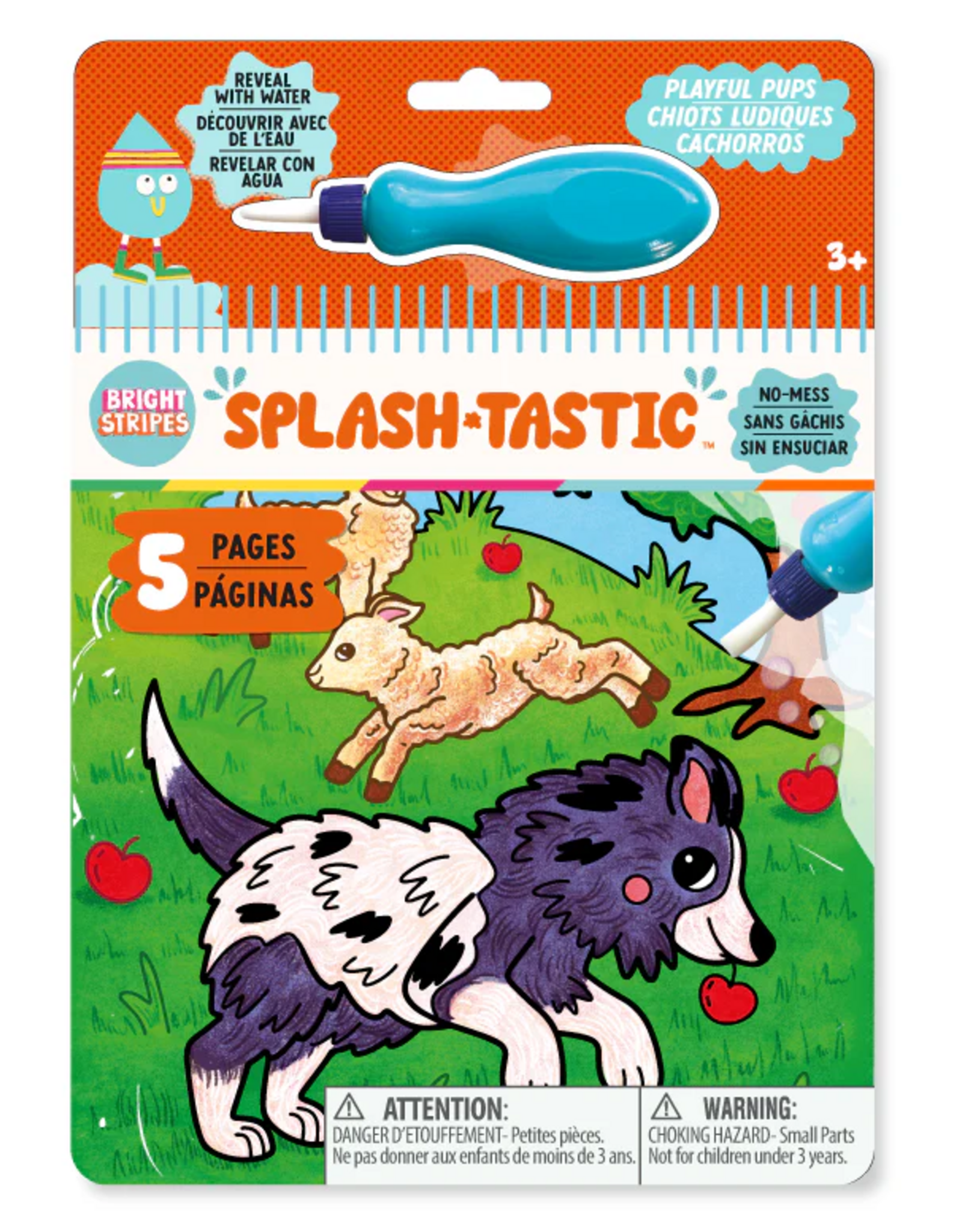 Bright Stripes Splash-Tastic: Pets