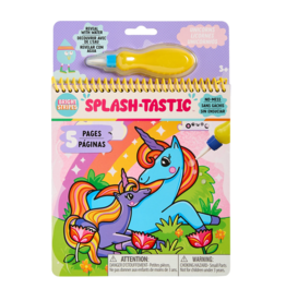 Bright Stripes Splash-Tastic: Unicorns