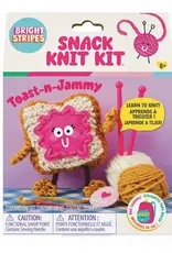 Bright Stripes Snack Knit Kit: Toast- n-Jammy