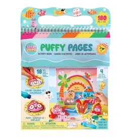Bright Stripes Puffy Pages