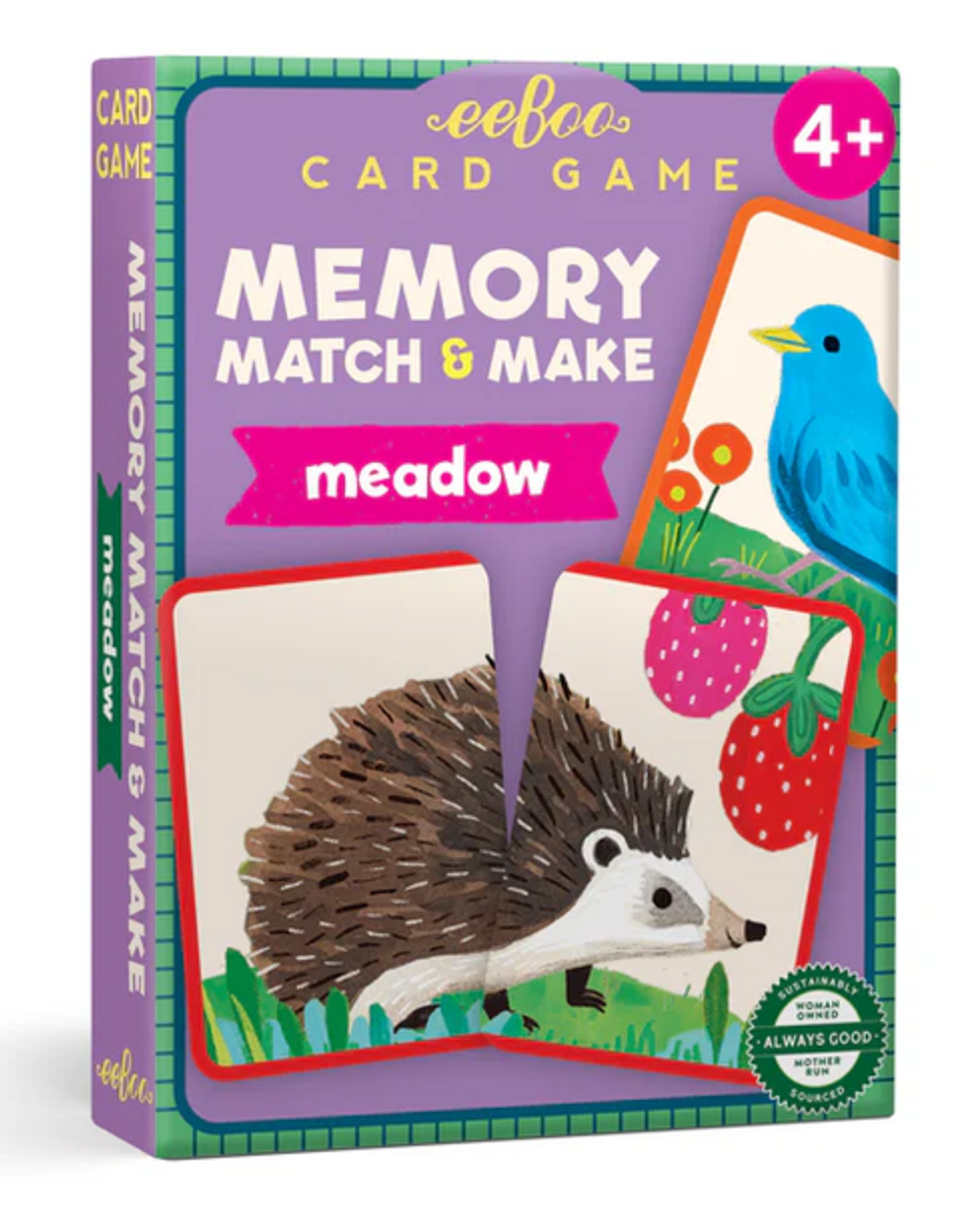 eeBoo Meadow Memory Match & Make Game