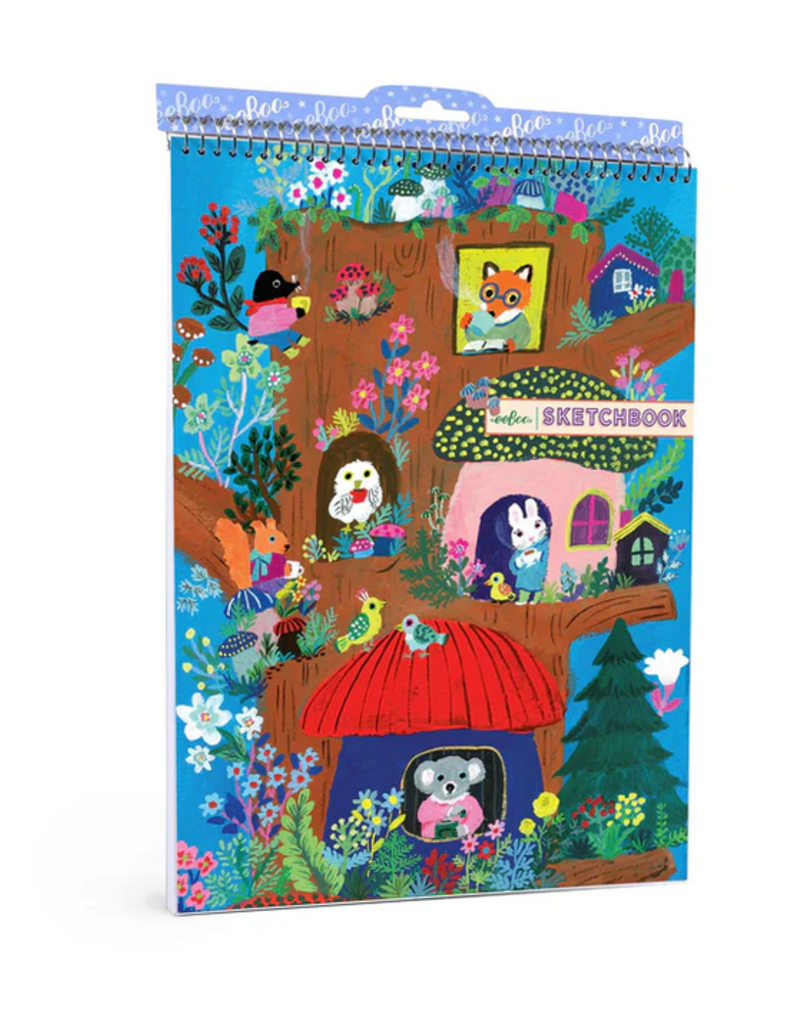eeBoo Yumi's Mushroom  House Sketchbook