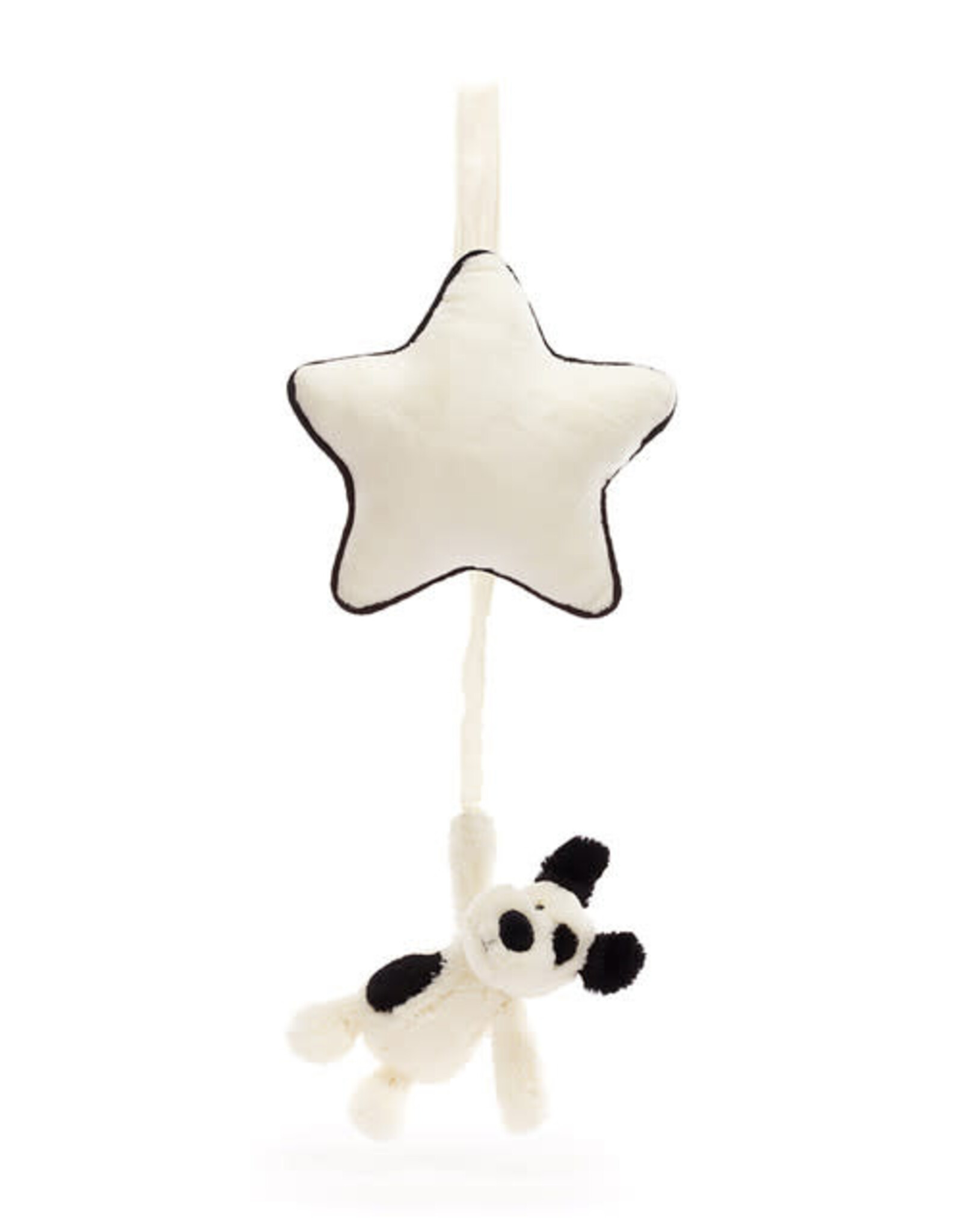 Jellycat Bashful B&C Puppy 'Rufferty' Musical Pull