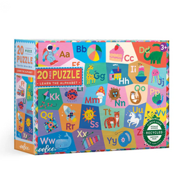 eeBoo 20pc Puzzle: Learn the Alphabet