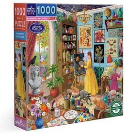 eeBoo 1000pc Puzzle: Alchemist's Art Studio