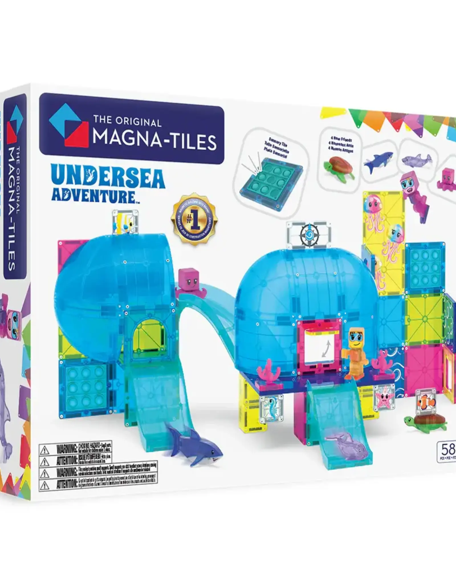 Magna-Tiles Magna-tile: Undersea Adventure 58pc